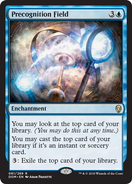 Precognition Field (Dominaria) Light Play