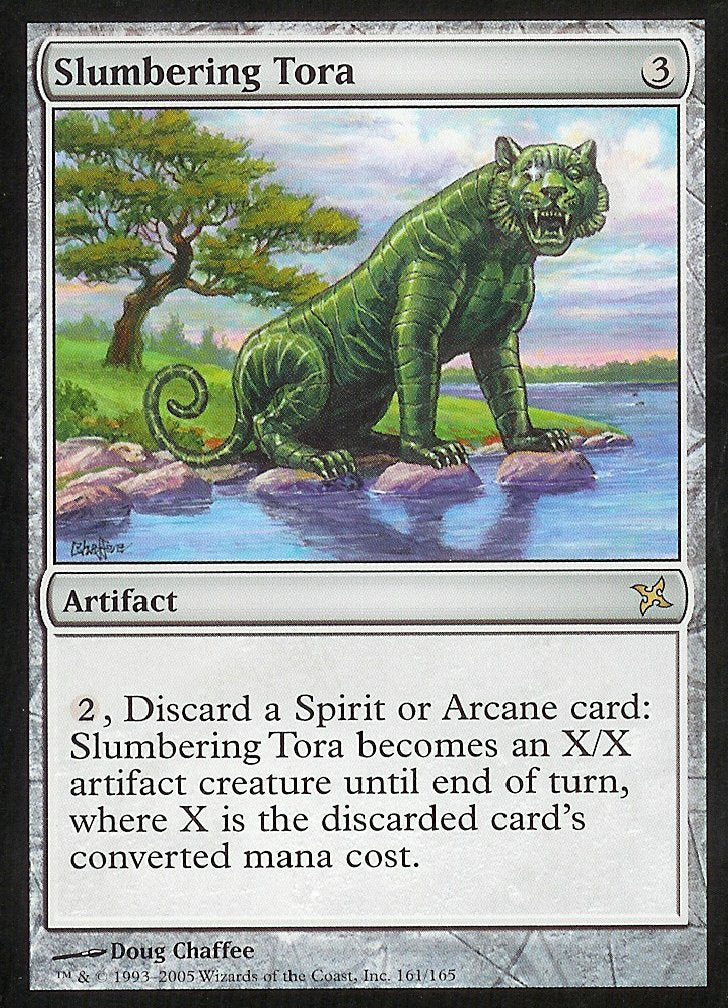 Slumbering Tora (Betrayers of Kamigawa) Medium Play