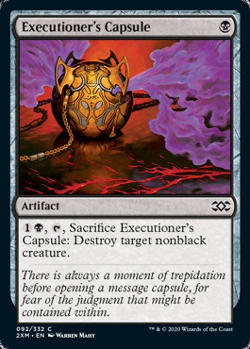 Executioner's Capsule (Double Masters) Near Mint Foil