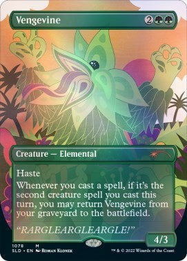 Vengevine (Secret Lair) Light Play Foil
