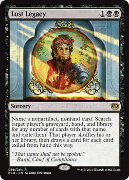 Lost Legacy (Kaladesh) Near Mint Foil