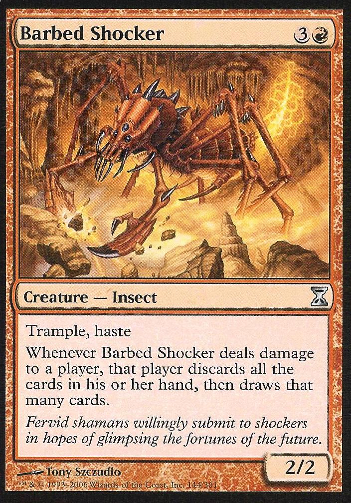 Barbed Shocker (Time Spiral) Medium Play