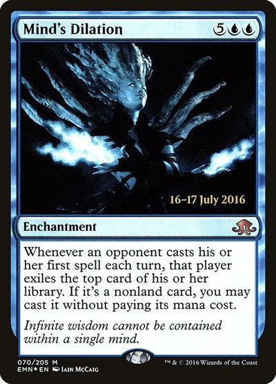 Mind's Dilation (Promos: Prerelease Cards) Near Mint Foil