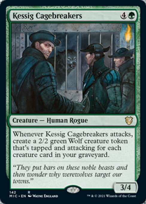 Kessig Cagebreakers (Commander 2021 Midnight Hunt) Near Mint