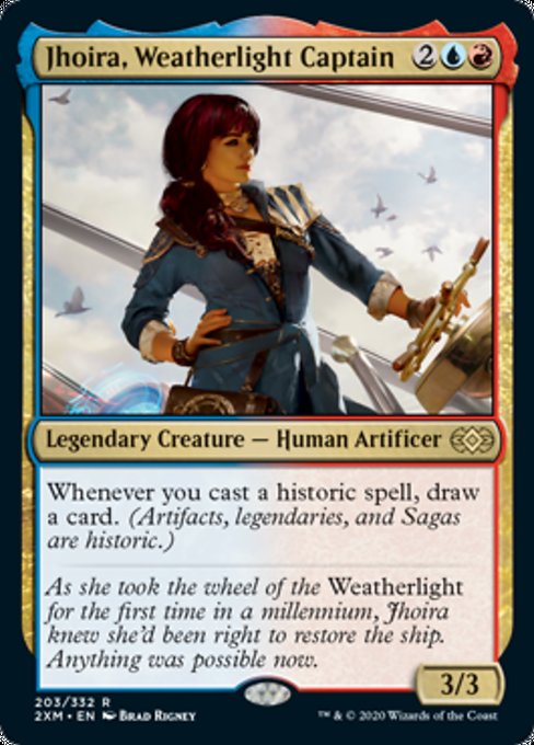 Jhoira, Weatherlight Captain (Double Masters) Near Mint