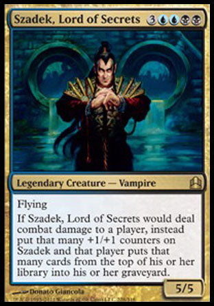 Szadek, Lord of Secrets (Commander) Medium Play