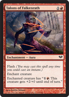 Talons of Falkenrath (Dark Ascension) Light Play Foil