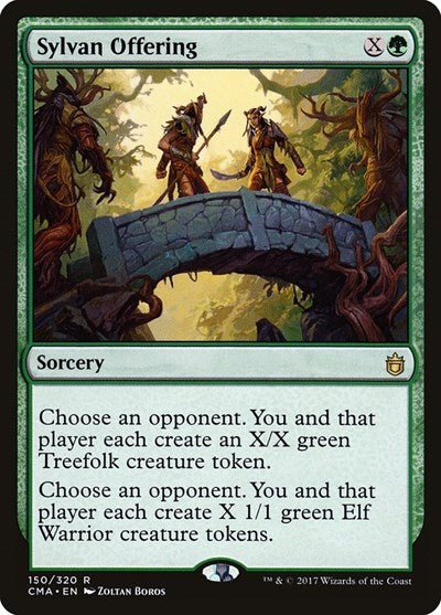 Sylvan Offering (Commander Anthology) Near Mint