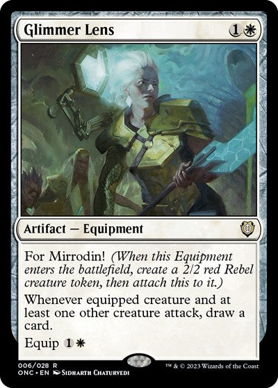 Glimmer Lens (Commander: Phyrexia: All Will Be One) Near Mint