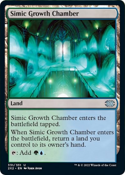 Simic Growth Chamber (Double Masters 2022) Near Mint