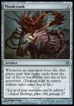 Mindcrank (New Phyrexia) Heavy Play