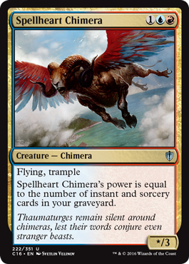 Spellheart Chimera (Commander 2016 Edition) Near Mint