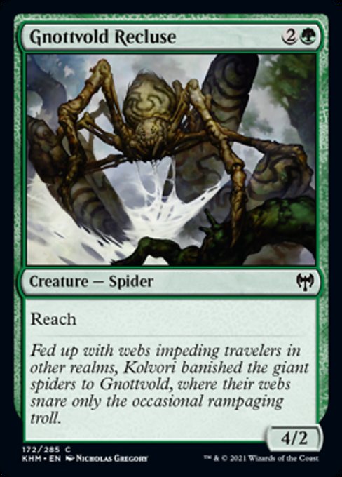 Gnottvold Recluse (Kaldheim) Light Play