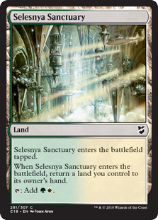 Selesnya Sanctuary (Commander 2018) Near Mint