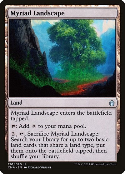 Myriad Landscape (Commander Anthology) Light Play