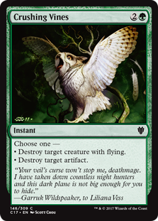 Crushing Vines (Commander 2017) Near Mint