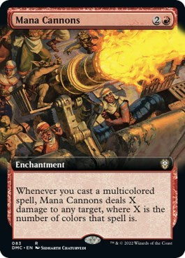 Mana Cannons (Extended Art) (Commander: Dominaria United) Near Mint