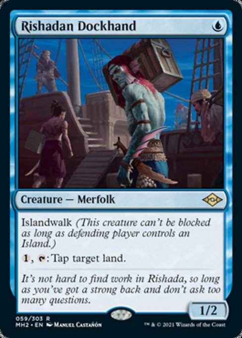 Rishadan Dockhand (Modern Horizons 2) Medium Play