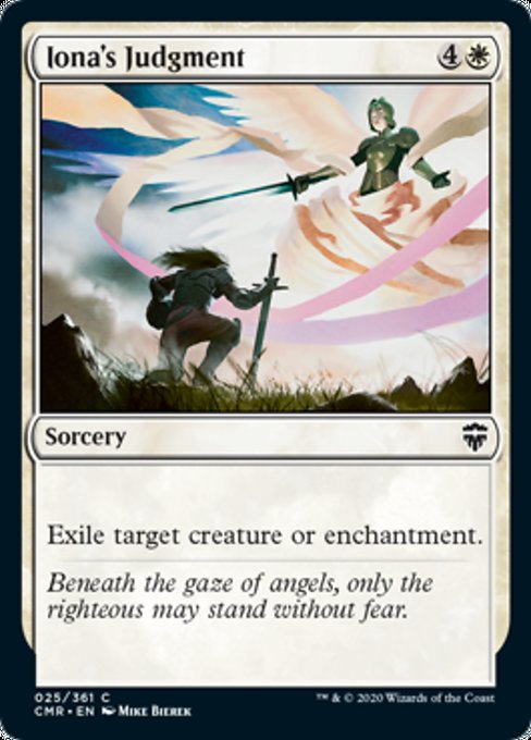 Iona's Judgment (Commander Legends) Near Mint