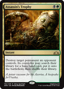 Assassin's Trophy (Guilds of Ravnica) Medium Play