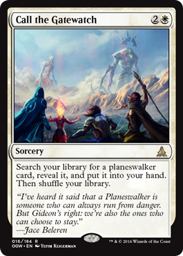 Call the Gatewatch (Oath of the Gatewatch) Medium Play