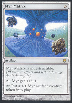 Myr Matrix (Darksteel) Near Mint