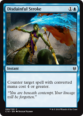 Disdainful Stroke (Commander 2016 Edition) Near Mint