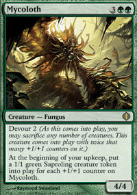Mycoloth (Shards of Alara) Medium Play Foil