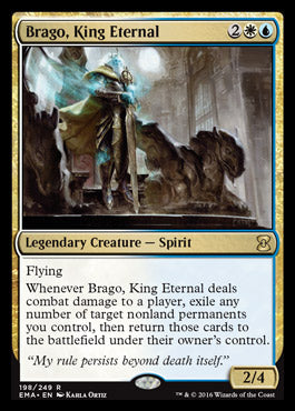 Brago, King Eternal (Eternal Masters) Near Mint Foil