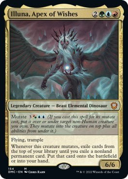 Illuna, Apex of Wishes (Commander: Dominaria United) Light Play
