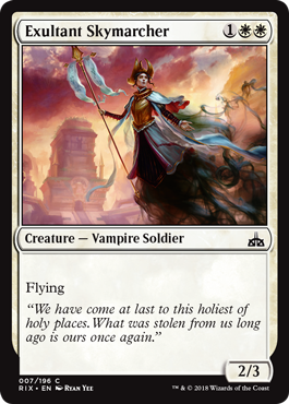 Exultant Skymarcher (Rivals of Ixalan) Near Mint