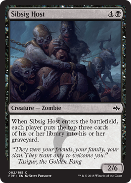 Sibsig Host (Fate Reforged) Near Mint