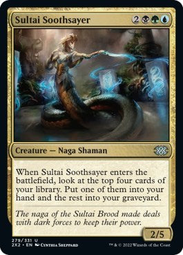 Sultai Soothsayer (Double Masters 2022) Near Mint