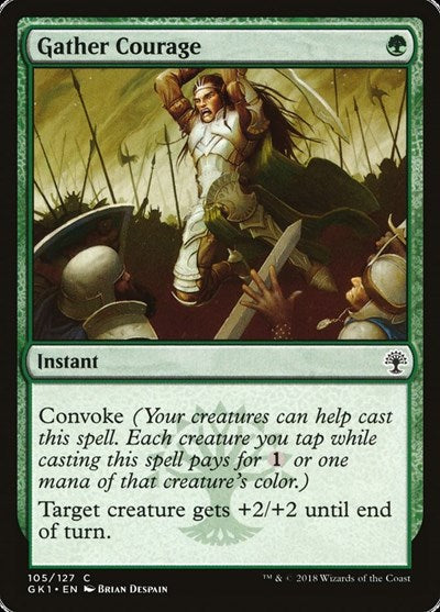 Gather Courage (Guilds of Ravnica: Guild Kits) Near Mint