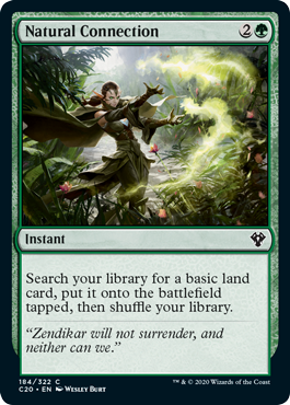 Natural Connection (Commander 2020 Ikoria) Near Mint