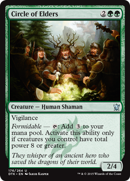 Circle of Elders (Dragons of Tarkir) Near Mint