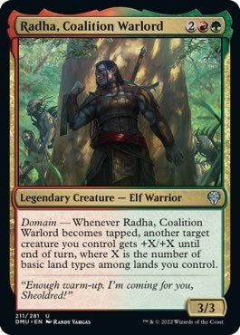 Radha, Coalition Warlord (Dominaria United) Near Mint