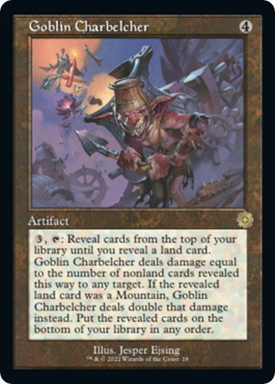 Goblin Charbelcher (The Brothers' War: Retro Frame Artifacts) Near Mint Foil