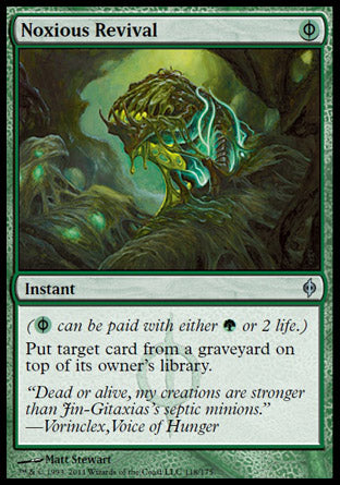 Noxious Revival (New Phyrexia) Light Play