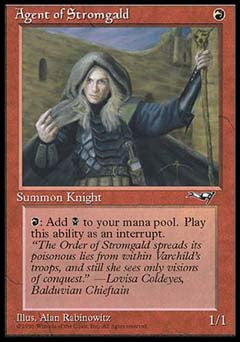 Agent of Stromgald (1) (Alliances) Medium Play