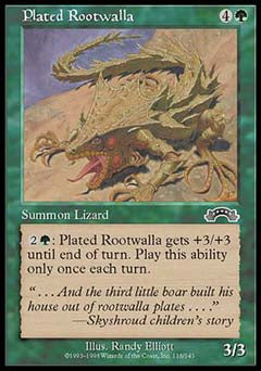 Plated Rootwalla (Exodus) Near Mint
