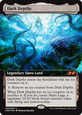 Dark Depths (Ultimate Box Toppers) Near Mint Foil