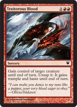Traitorous Blood (Innistrad) Light Play