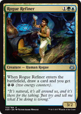 Rogue Refiner (Aether Revolt) Medium Play