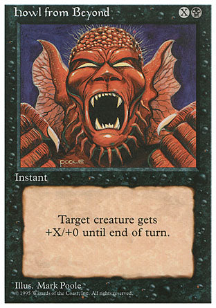 Howl from Beyond (4th Edition) Medium Play