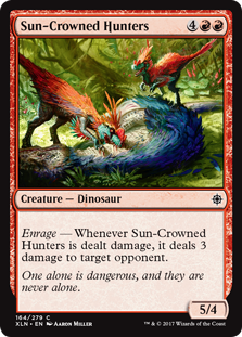 Sun-Crowned Hunters (Ixalan) Near Mint