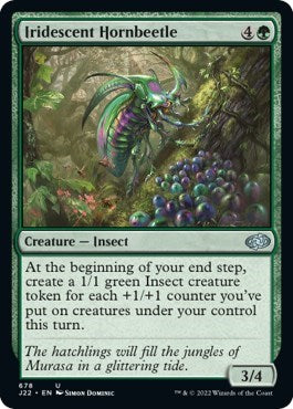 Iridescent Hornbeetle (Jumpstart 2022) Near Mint