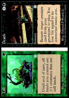Life/Death (Death) (Apocalypse) Light Play Foil