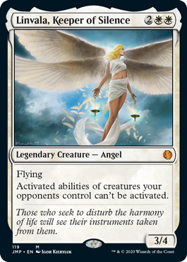 Linvala, Keeper of Silence (Jumpstart) Damaged / Poor