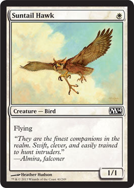 Suntail Hawk (Magic 2014 Core Set) Near Mint